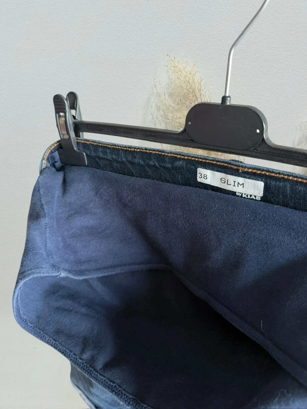 Zwangerschapsshorts Kiabi jeans blauw grof Kiabi slim T38/M – photo 4